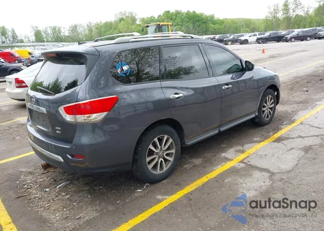 2013 Nissan Pathfinder Sv z USA, uszkodzony, nr VIN 5N1AR2MM3DC664568